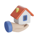 House held in a hand