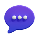 Chat bubble icon